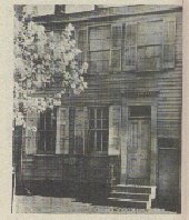 Casa di Walt Whitman in Mickle Street a Camden nel New Jersey.