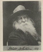 Walt Whitman a sessantotto anni (1887).